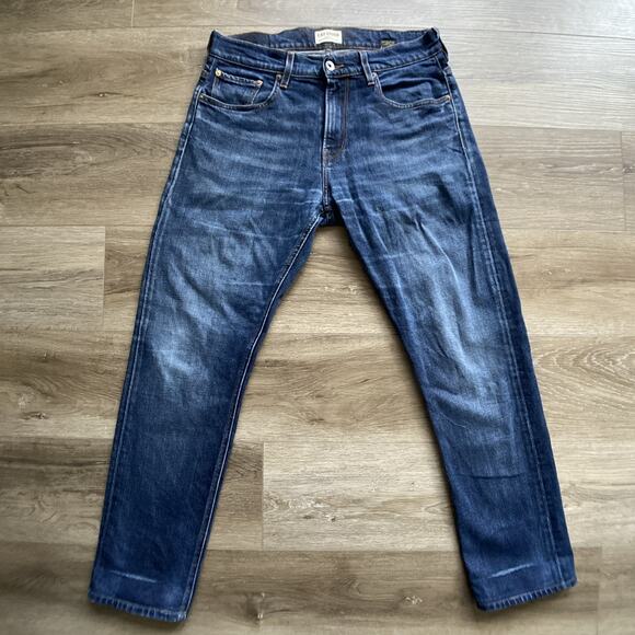 C.O.F. Studio Model M1 Jeans Men Sz 32x29 Blue Worn Wash Slim True - Picture 1 of 13